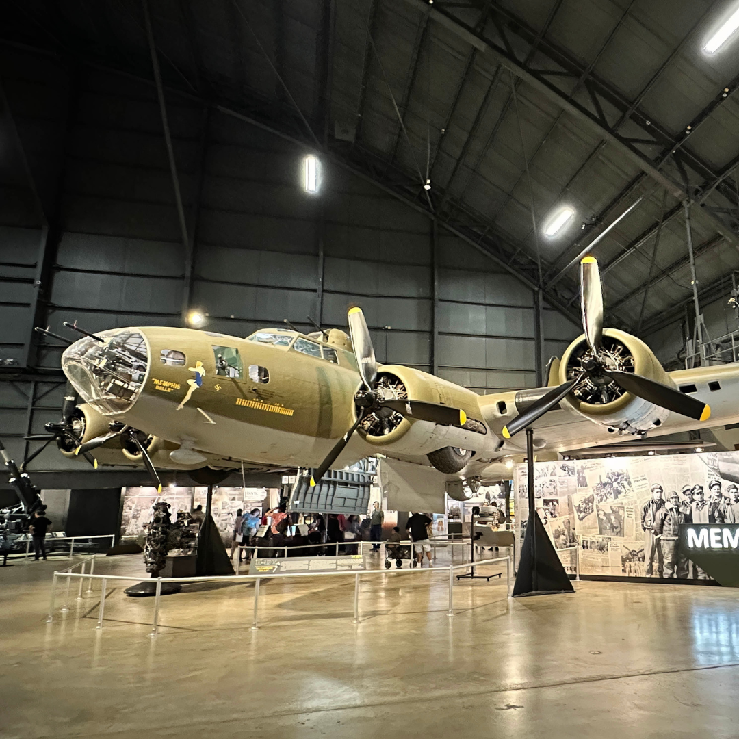 Memphis Belle at the Air Force Museum in Ohio